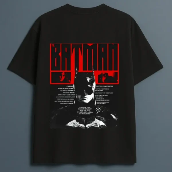 BATMAN OVERSIZED TEE (M) BATMAN OVERSIZED TEE