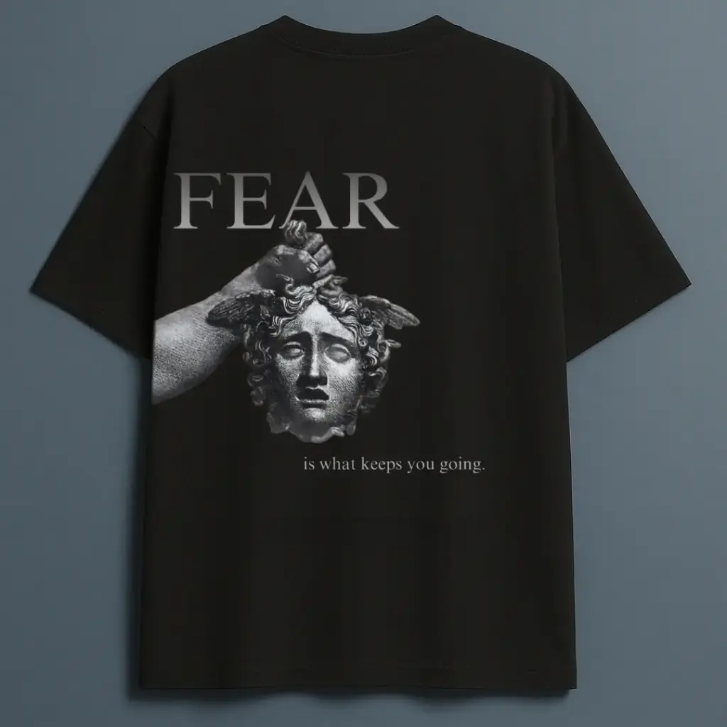 FEAR OVERSIZED TEE (M) FEAR OVERSIZED TEE (M)