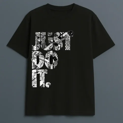 JUST DO IT OVERSIZED TEE